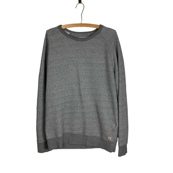 Levi's Standard Fit Ragland French Terry Crew Neck Sweatshirt - Size L - Picture 1 of 7